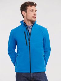 Softshelljacke Herren Hellblau